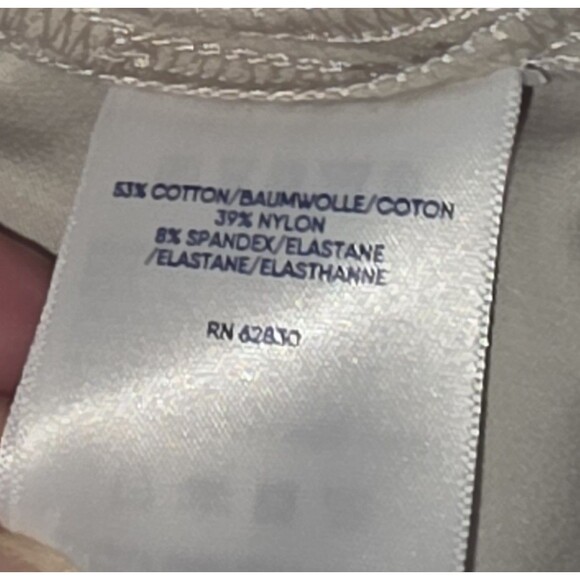 Lands Ends Straight Leg, Front Seam, 42" Waist‎ Sz 20W Ladies Chino Pants - Picture 7 of 7